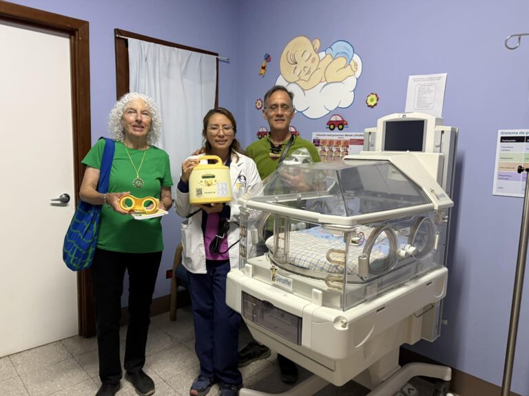 Stopping off at Hospitalito Atitlan